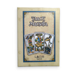 Tarot de Marsella - Mazo de 78 cartas clásicas con bolsa y manual